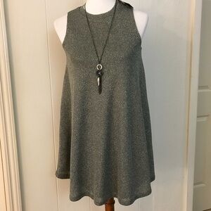 Heart and Soul new Long grey tunic Sz XS